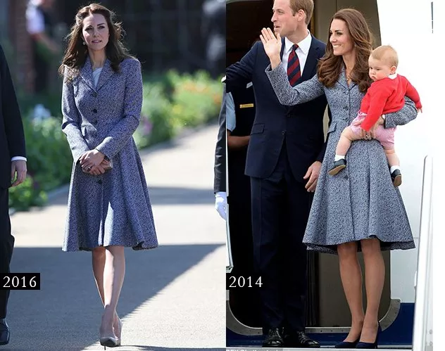 Kate Middleton تنفض الغبار عن 3 تصاميم قديمة