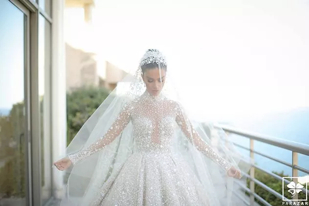 بالصور، حفل زفاف المغنية المصرية لارا اسكندر الأسطوريّ