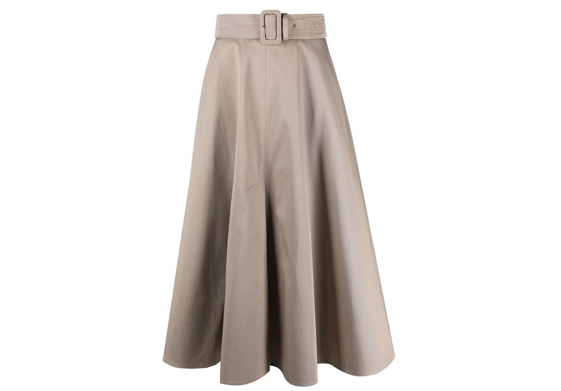 تنورة على شكل A-Line Skirt لصاحبة جسم الكمثرى