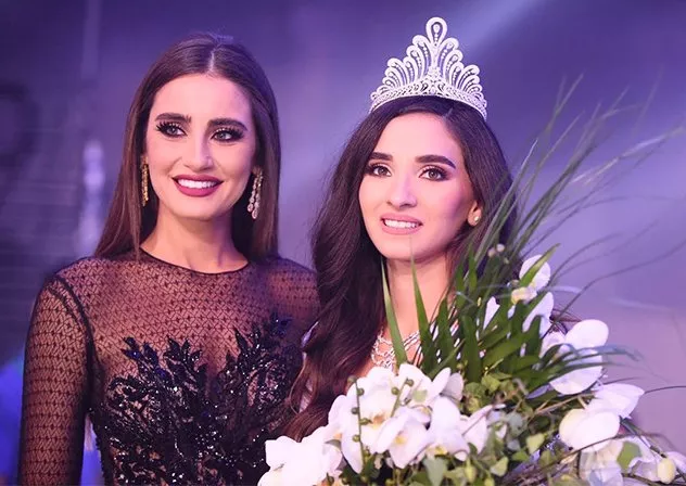 إيميه الصيّاح تخطف الأنفاس خلال حفل تتويج ملكة جمال لبنان للعام 2016