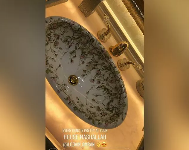 صور منزل لجين عمران في دبي: الفخامة والأنوثة تهيمنان عليه