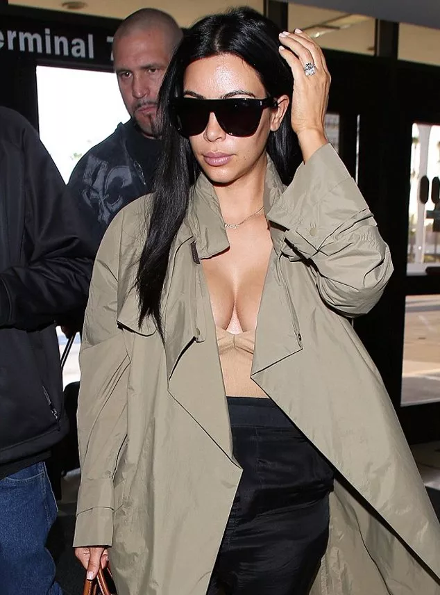 Kim kardashian تقدّم أسلوباً جديداً للأمومة