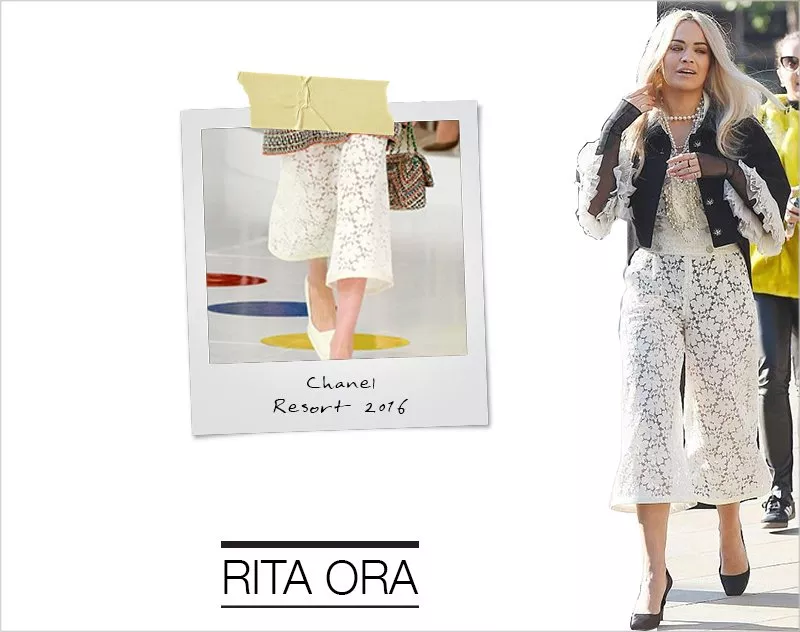 ماذا ارتدت النجمات هذا الأسبوع؟
Rita Ora في جمبسوت من الدانتيل المميّز