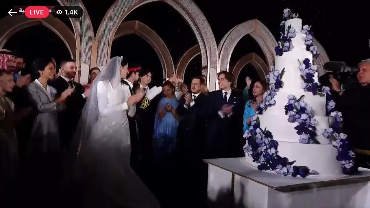 زفاف الأمير الحسين ورجوة آل سيف: لحظات استثنائية من العرس الملكي التاريخي