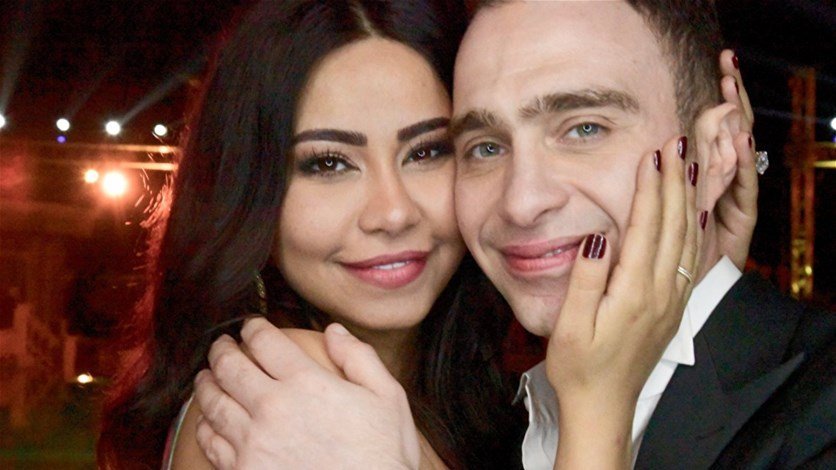 شيرين عبد الوهاب مع حسام حبيب