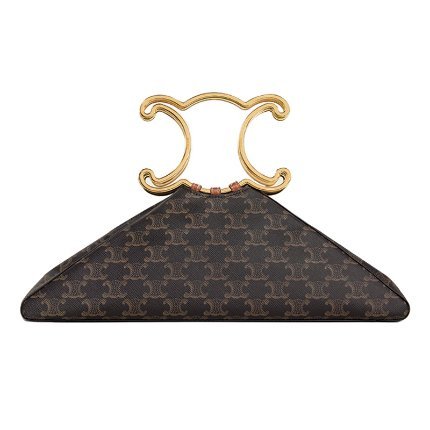 حقيبة Triangle Triomphe Frame من Celine