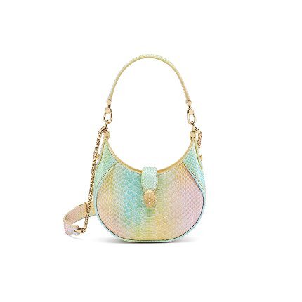 حقيبة Medium Hobo Serpenti Bag Spring Shade Python من Bulgari