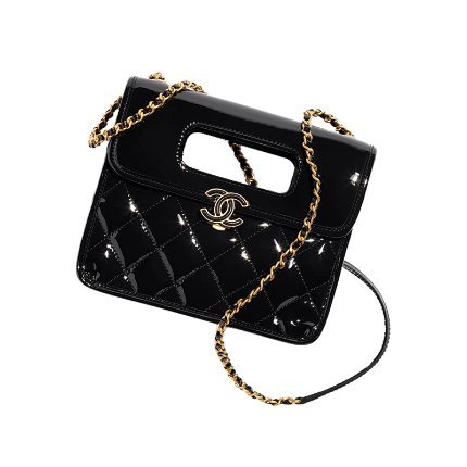 حقيبة Flap Bag With Top Handle من CHANEL