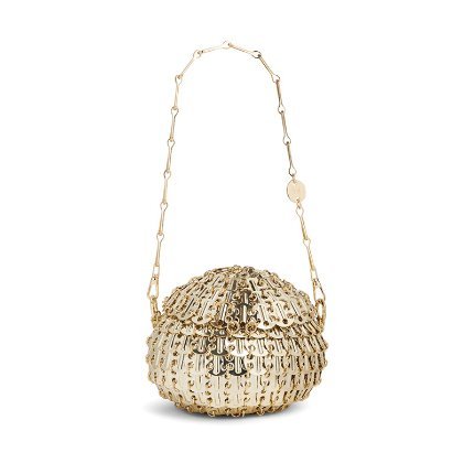 حقيبة Small 1969 Gold Ball من Paco Rabanne