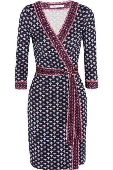 الفستان الملتف أو Wrap Dress من Diane Von Furstenberg