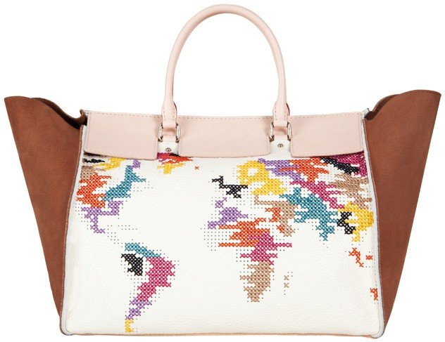 حقيبة Vend&ocirc;me Petit Point من Carolina Herrera