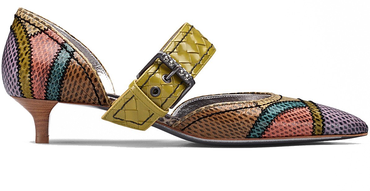 حذاء Ayers D&rsquo;orsay من Bottega Veneta