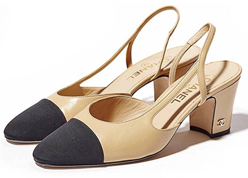 حذاء Slingback من Chanel