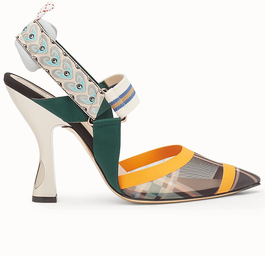 حذاء Slingbacks من Fendi