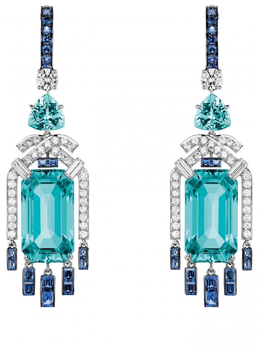 أقراط أذن Lumi&egrave;res d'Eau من Chaumet