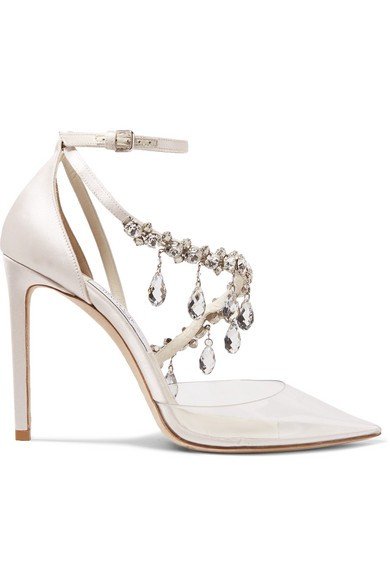 حذاء Jimmy Choo X Off-White's Victoria 100 pumps