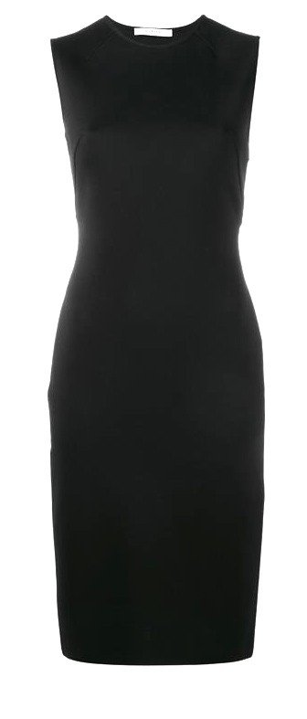 الفستان الأسود القصير من Givenchy