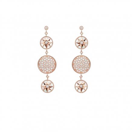 اقراط Rose des Vents من Dior