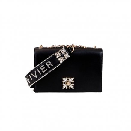 حقيبة Miss Vivier Strass Buckle من Roger Vivier
