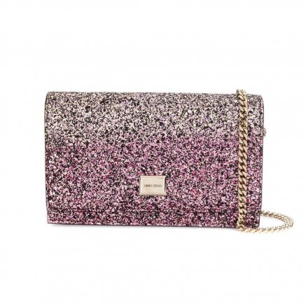 حقيبة Lizzie Glitter من Jimmy Choo