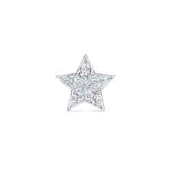 قرط Invisible Set Diamond Star Threaded Stud Earring من Maria Tash
