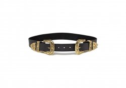 حزام Double Buckle Western من Givenchy