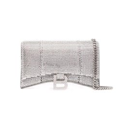 حقيبة Crystal Hourglass Wallet من Balenciaga