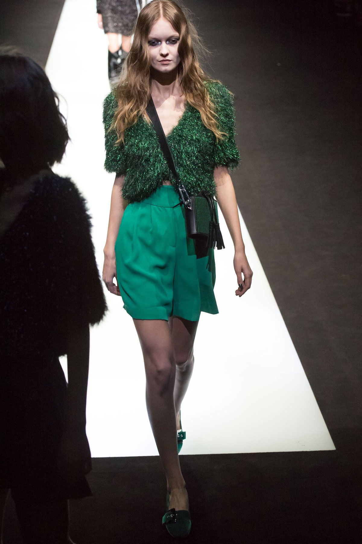 عرض أزياء Emporio Armani  لخريف 2018، خلال أسبوع الموضة في ميلانو