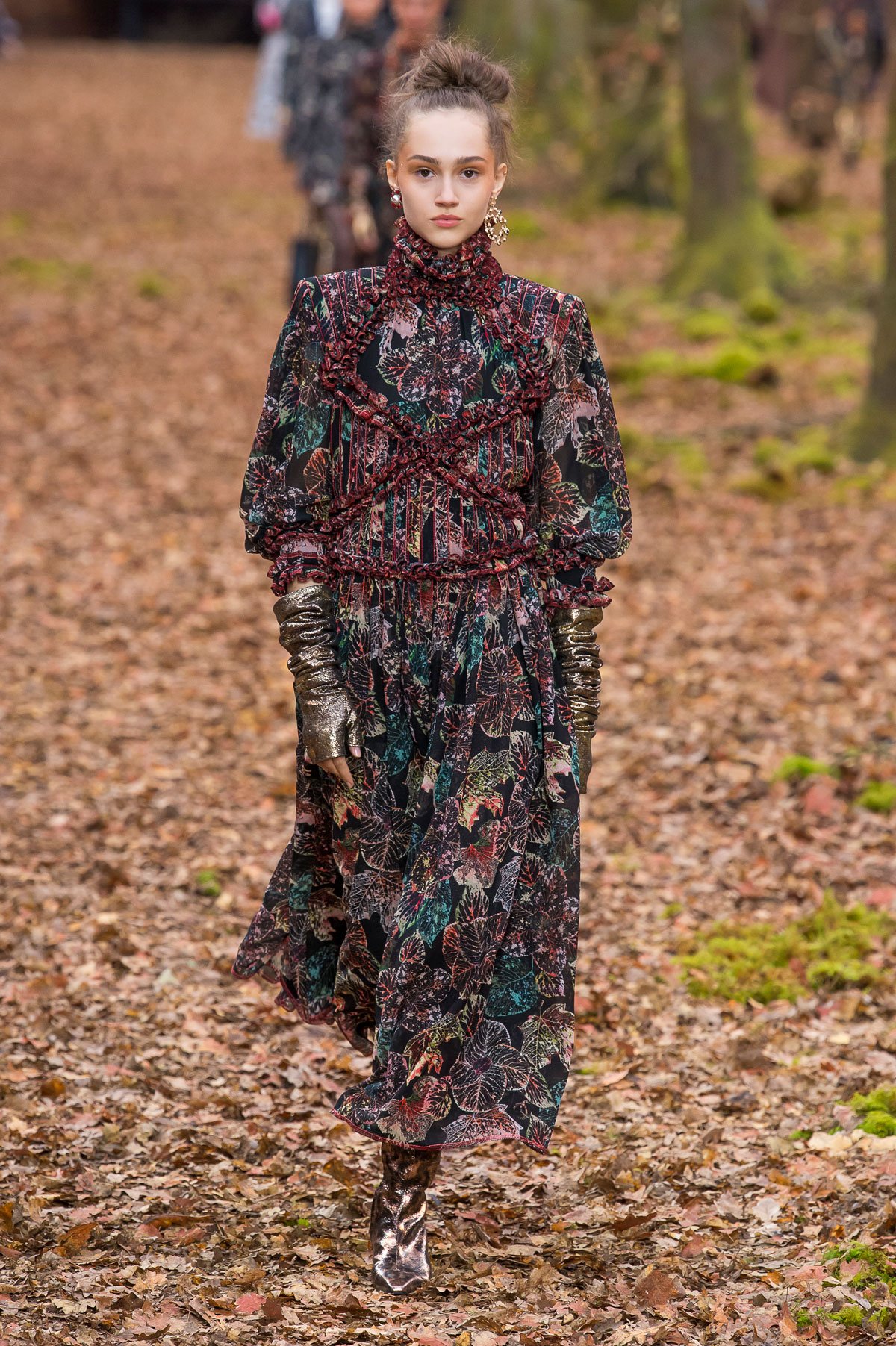 عرض أزياء Chanel لخريف 2018، خلال أسبوع الموضة في باريس