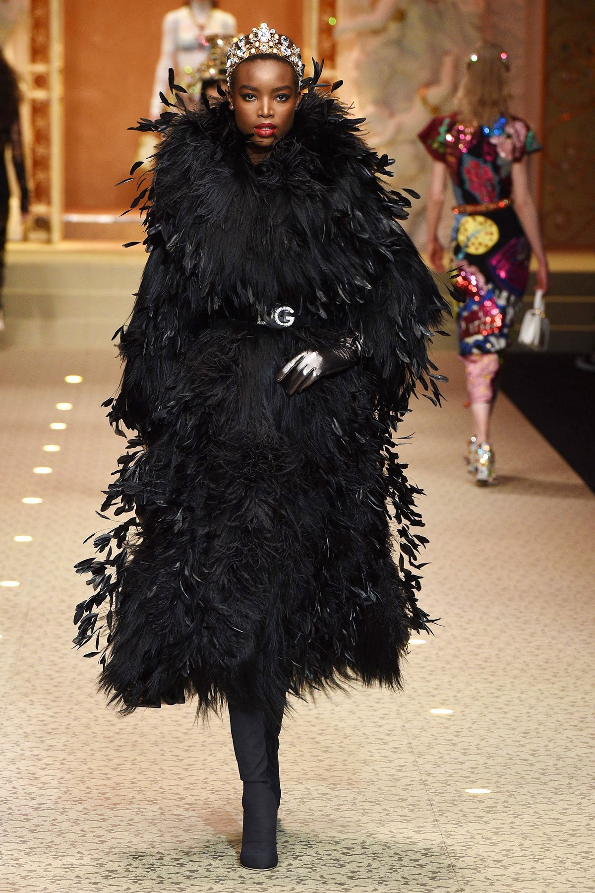 عرض أزياء Dolce&Gabbana  لخريف 2018، خلال أسبوع الموضة في ميلانو