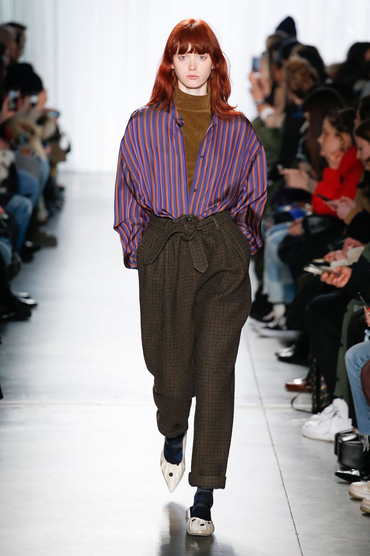 عرض أزياء Creatures of Comfort  لخريف 2018، خلال أسبوع الموضة في نيويورك