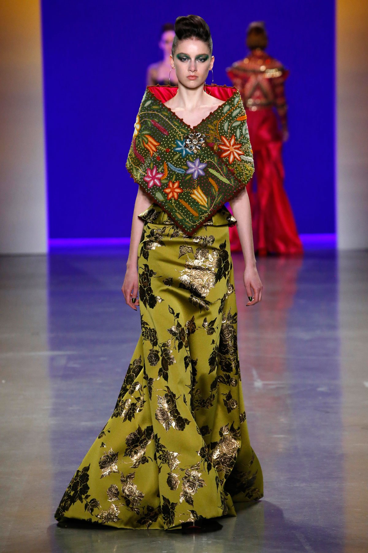 عرض أزياء Naeem Khan لخريف 2018، خلال أسبوع الموضة في نيويورك