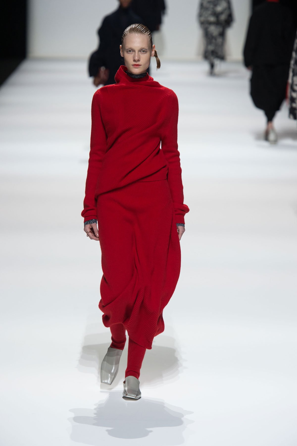 عرض أزياء Jil Sander  لخريف 2018، خلال أسبوع الموضة في ميلانو