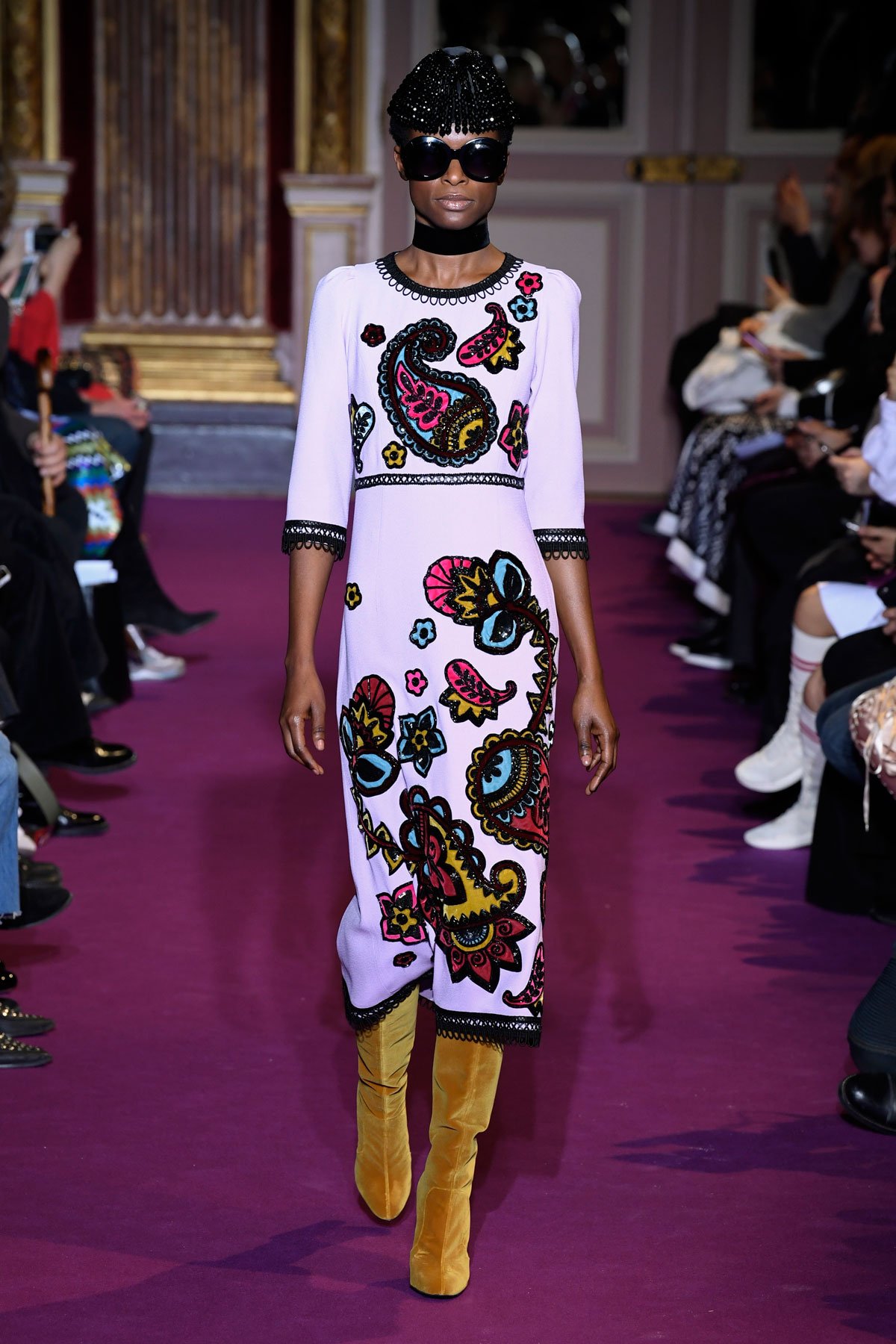 عرض أزياء Andrew GN لخريف 2018، خلال أسبوع الموضة في باريس