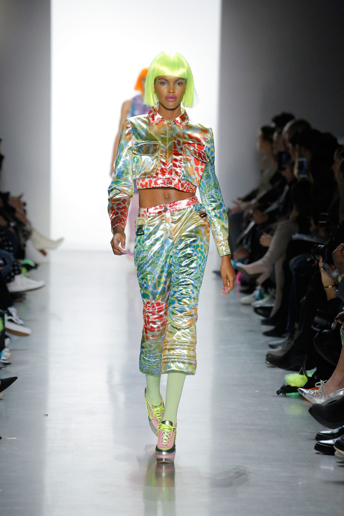 عرض أزياء Jeremy Scott  لخريف 2018، خلال أسبوع الموضة في لندن