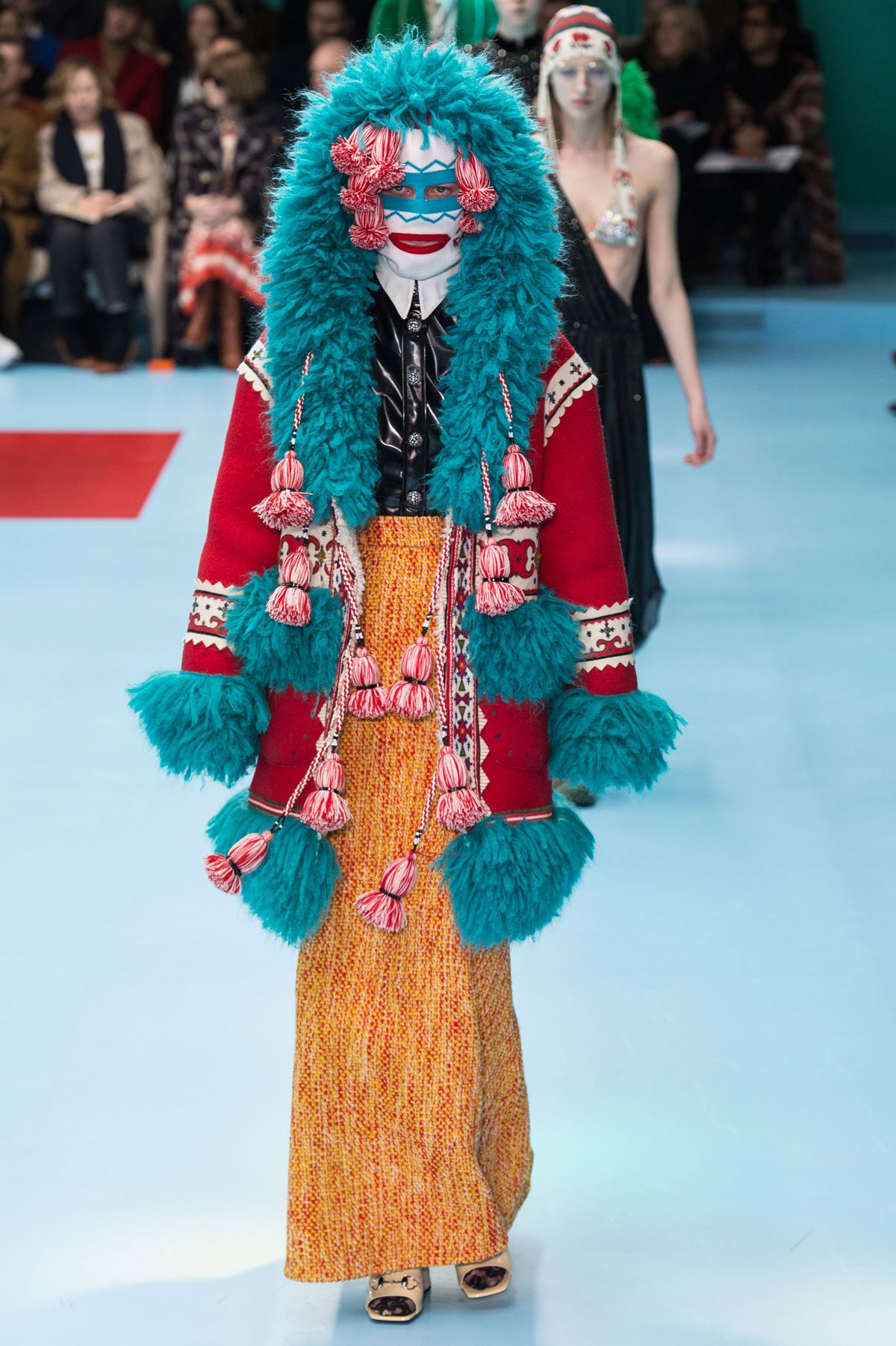 عرض أزياء Gucci  لخريف 2018، خلال أسبوع الموضة في ميلانو