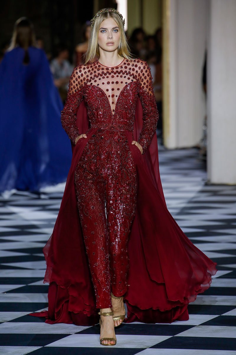 عرض أزياءZuhair Murad للخياطة الراقية لخريف 2018