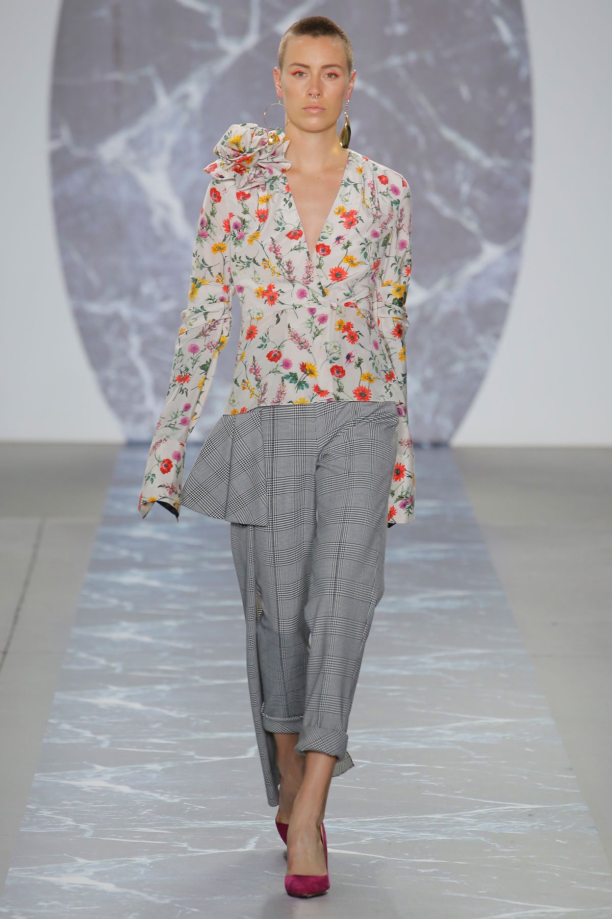 عرض أزياء Hellessy  لخريف 2018، خلال أسبوع الموضة في نيويورك