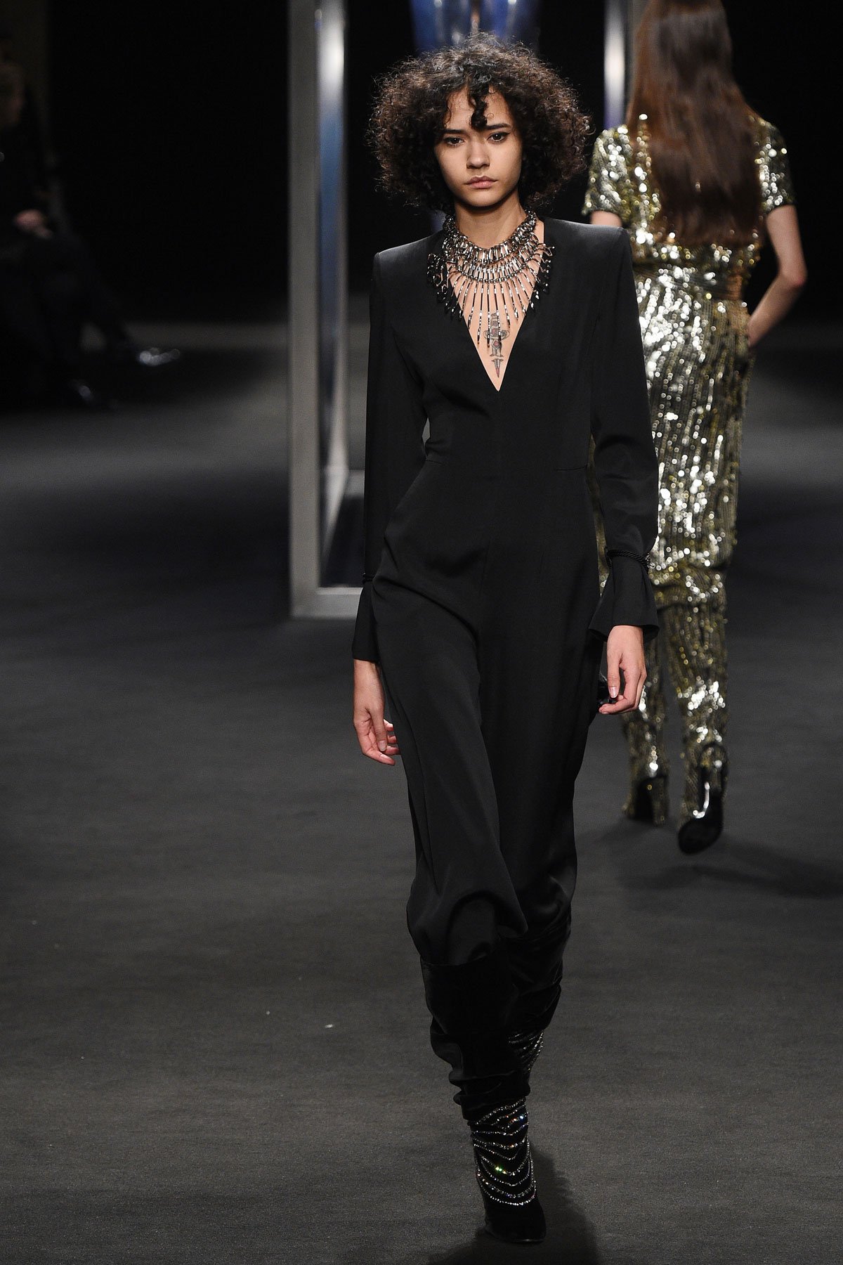 عرض أزياء Alberta Ferretti  لخريف 2018، خلال أسبوع الموضة في ميلانو