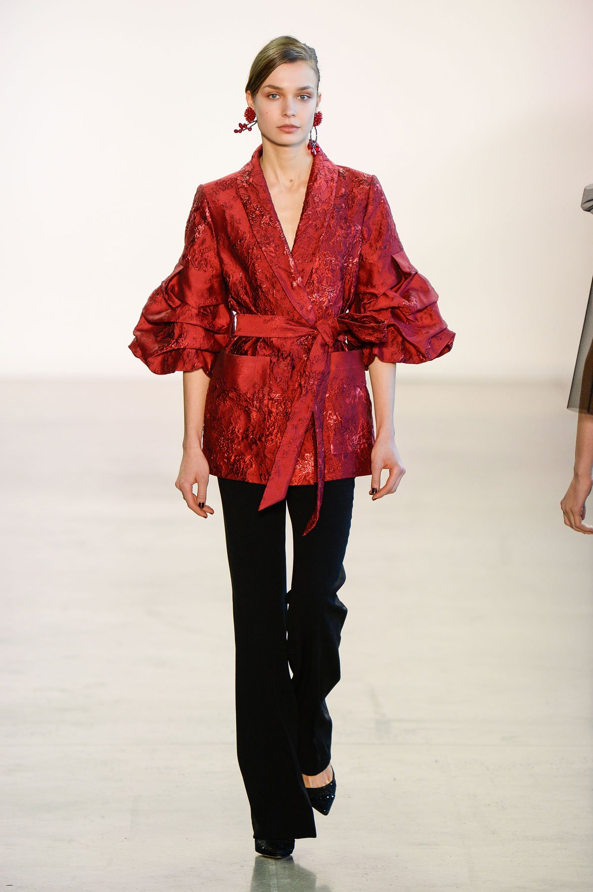 عرض أزياء Badgley Micshka  لخريف 2018، خلال أسبوع الموضة في نيويورك