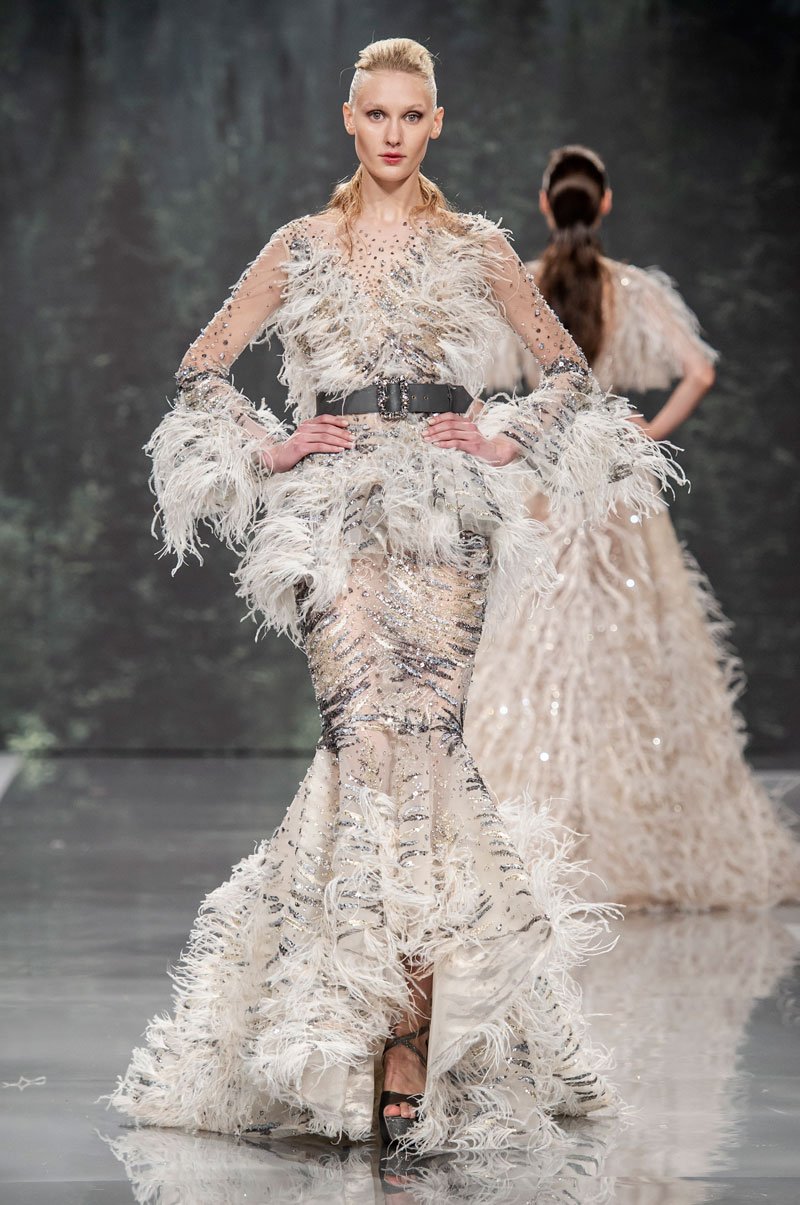 عرض أزياء Ziad Nakad  للخياطة الراقية لخريف 2018