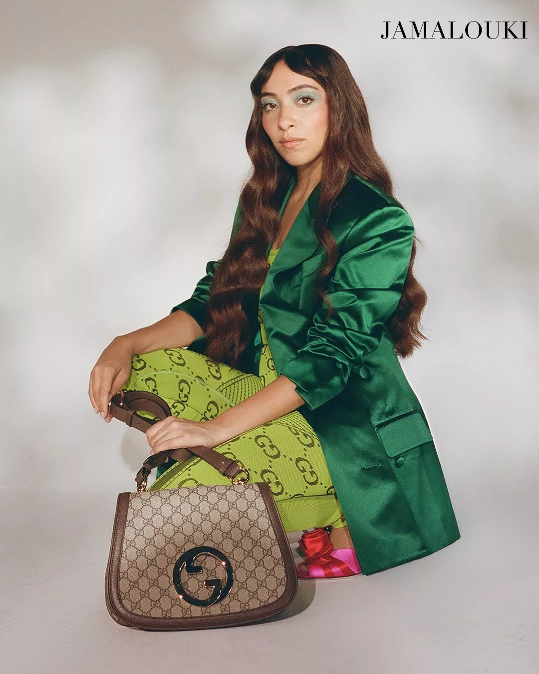 ساره طيبة نجمة غلاف جمالكِ لعدد ابريل 2022 وجلسة تصوير خاصة بمجموعة Gucci لربيع 2022