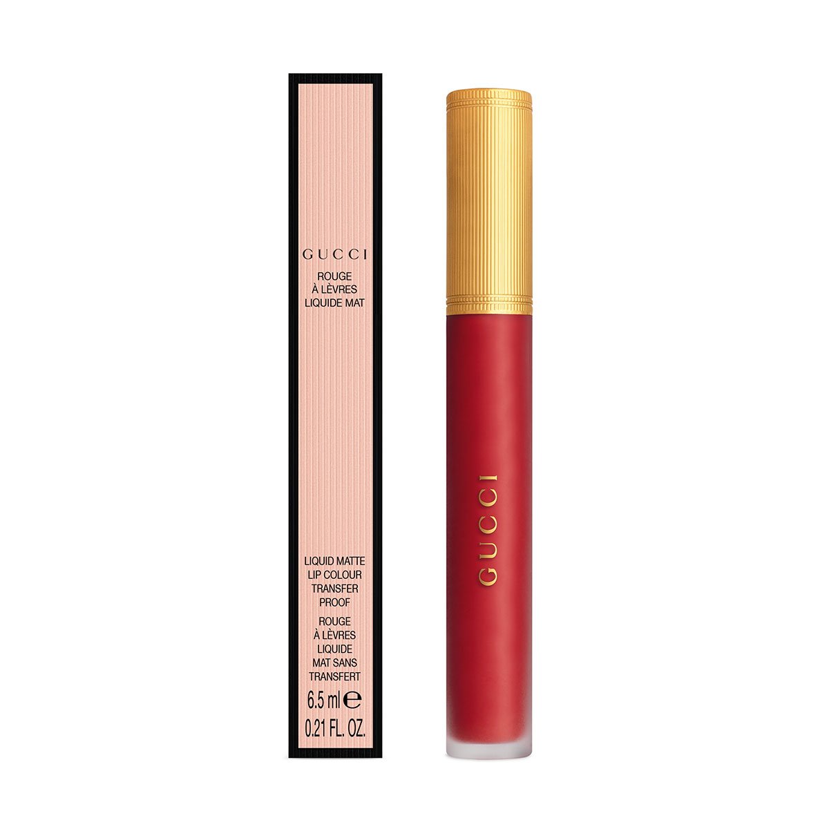 مجموعة مكياج غوتشي -  أحمر الشفاه Rouge à Lèvres Liquide Mat - محدد العينَين Gucci Stylo Définition L’Obscur