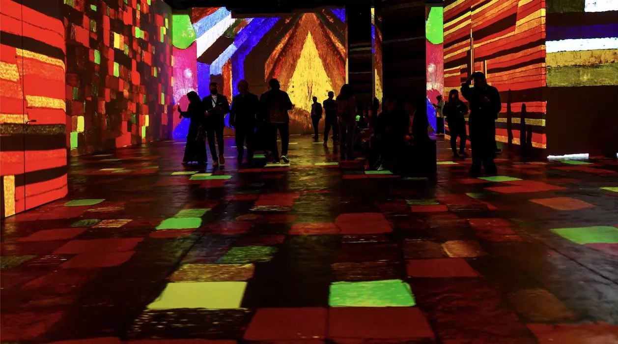 افتتح معرض Infinity des Lumière أبوابه أمام الجميع في دبي