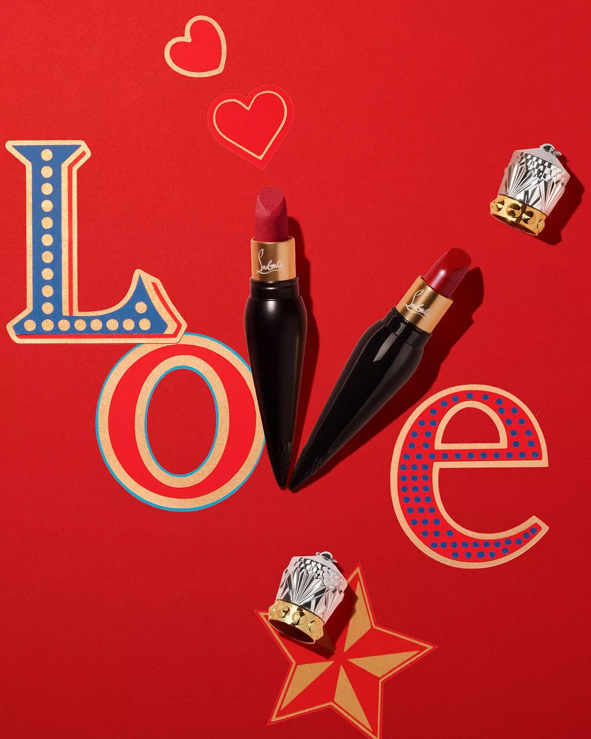 Christian Louboutin تقدم تصاميم جديدة من مجموعتي Louboutin وLove الخاصة بعيد الحب 2022