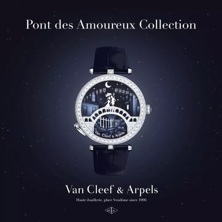 Van Cleef & Arpels تطلق تصاميم جديدة في مجموعة Pont des Amoureux