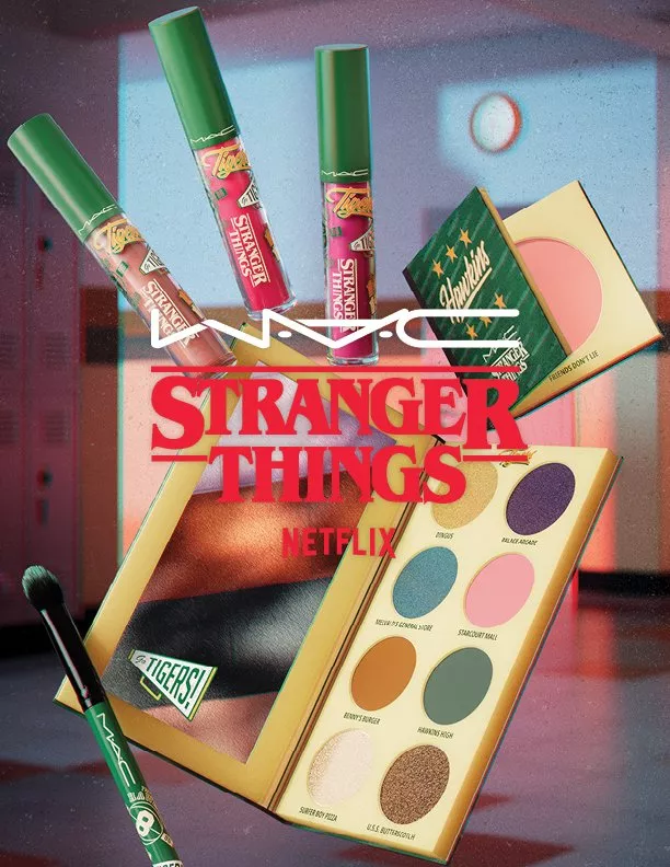 ماك تُطلق مجموعة M.A.C X Stranger Things مُستوحاة من مسلسل Stranger Things