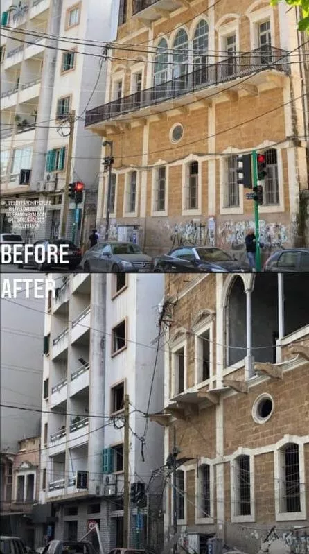 انفجار بيروت لبنان beirut lebanon