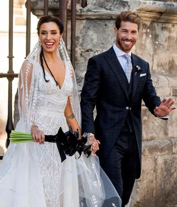 صور وتفاصيل زفاف مقدمة التلفزيون بيلار روبيو وقائد ريال مدريد الإسباني سيرجيو راموس