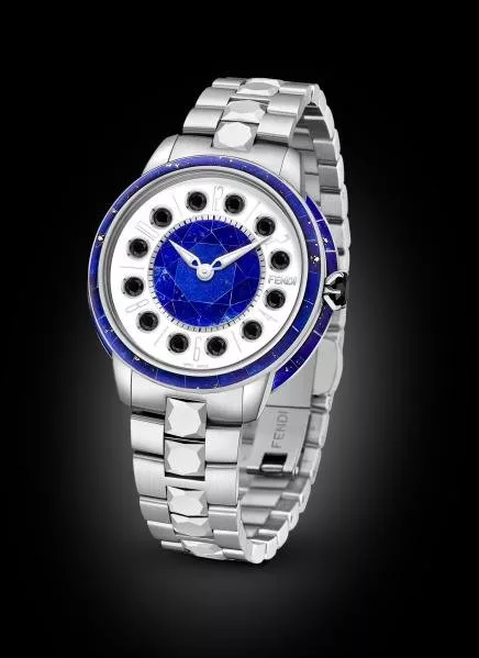 Fendi Timepieces تقدّم ساعة يد Fendi Ishine Lapis Lazuli
